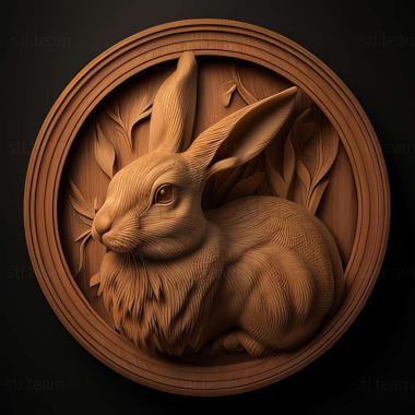 3D model Rabbit (STL)